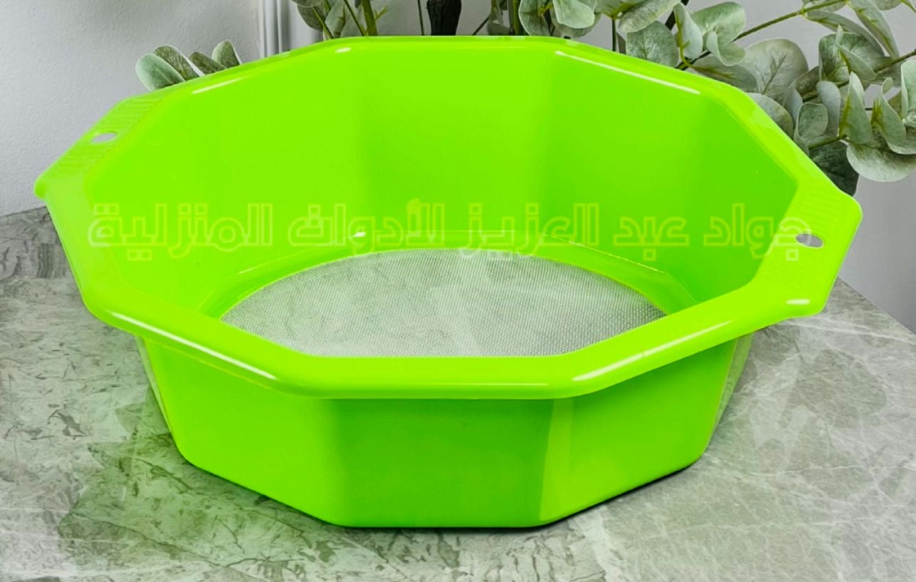 منخل طحين بلاستيك