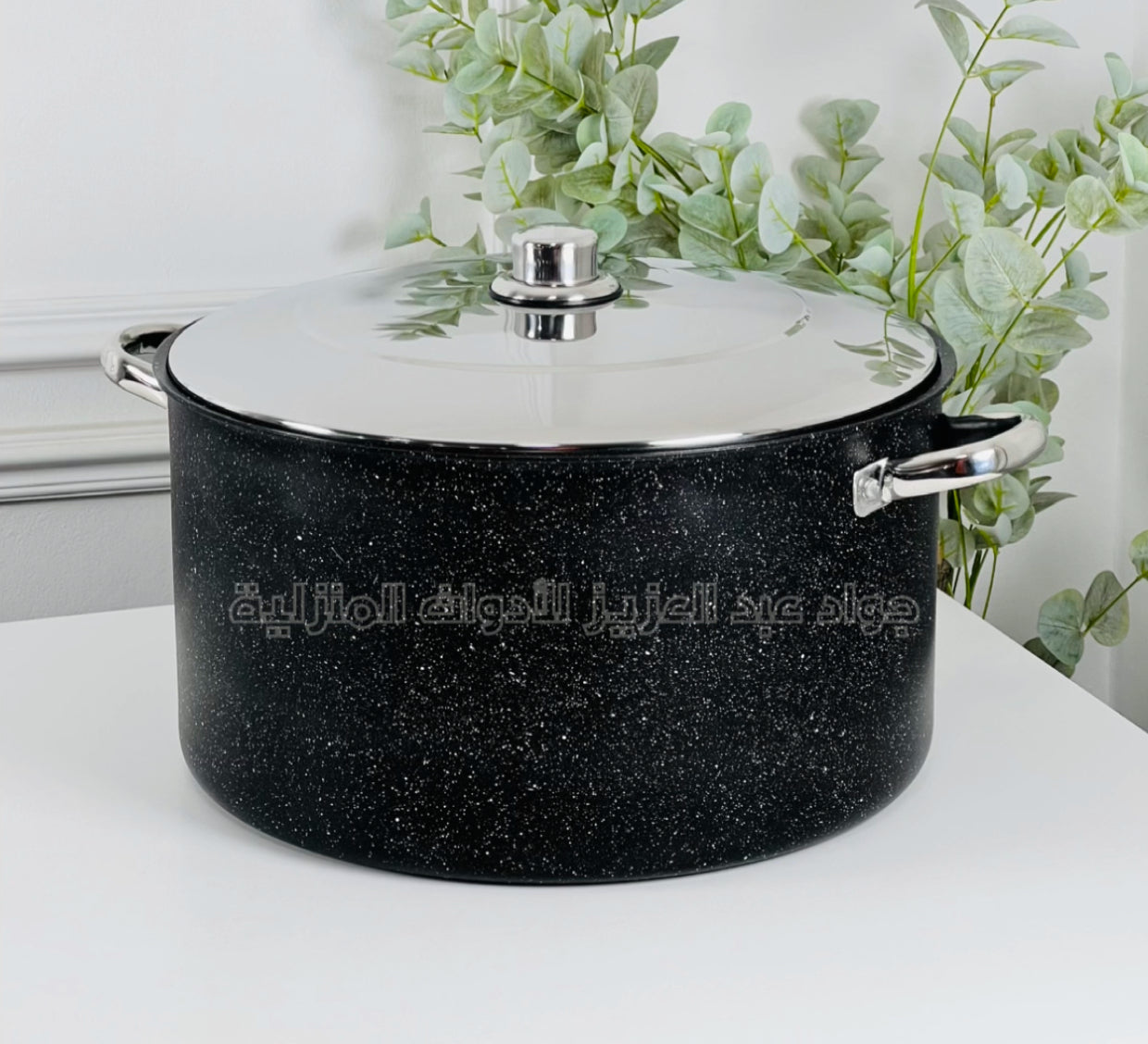 طنجرة جرانيت ماركة Hascevher ( الحج جوهر ) التركية غطا ستانلس ستيل