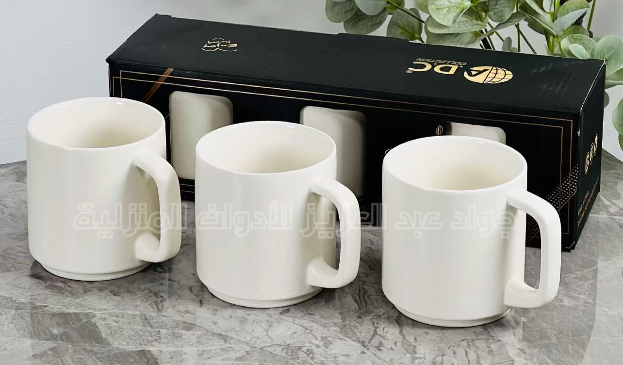 طقم ماج بورسلان سادة