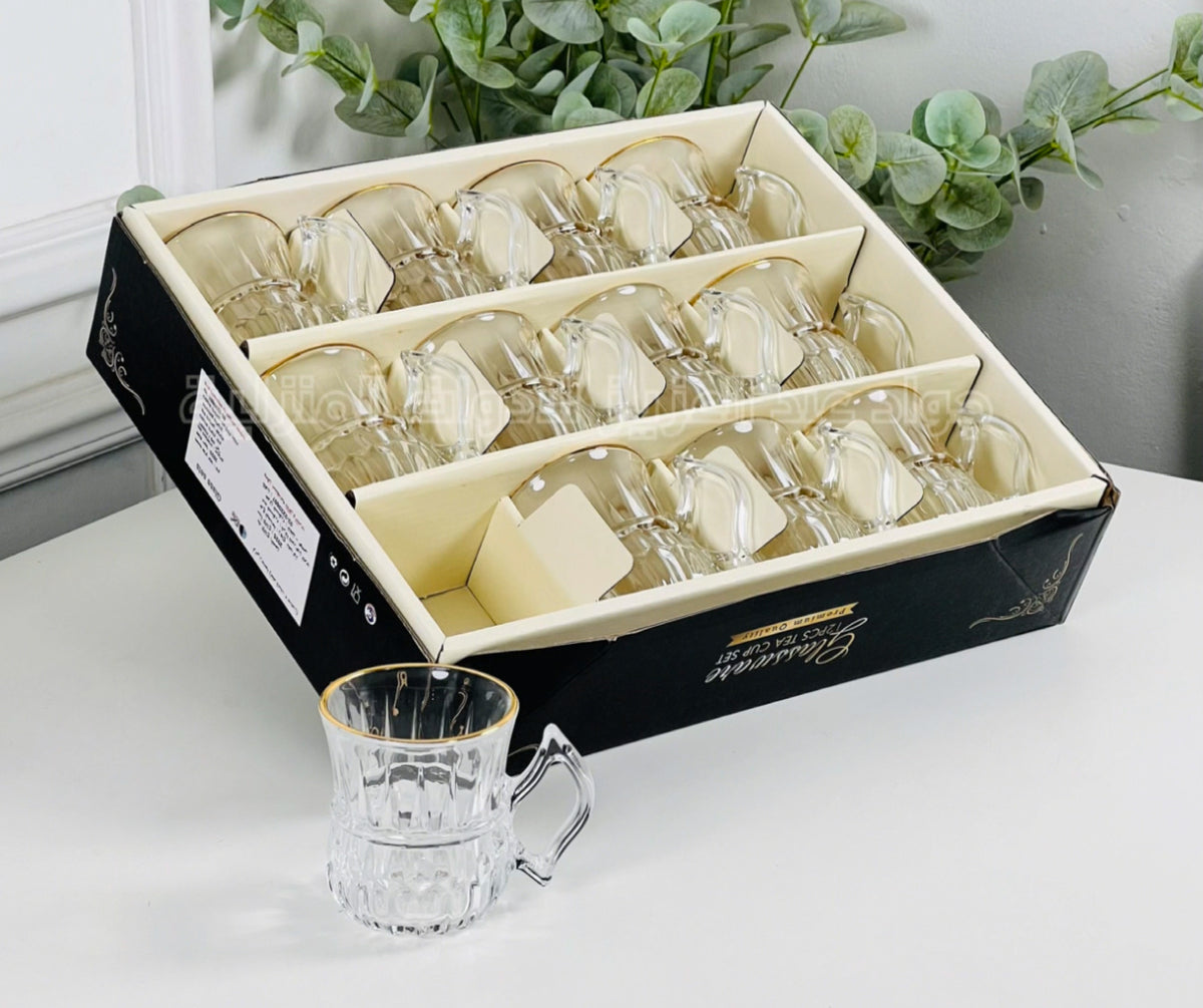 طقم كاسات شاي