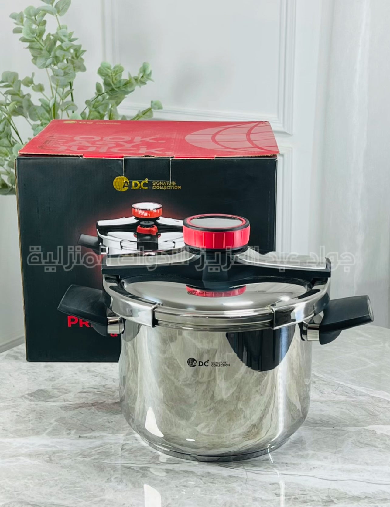 طنجرة ضغط كبس ستانلس
